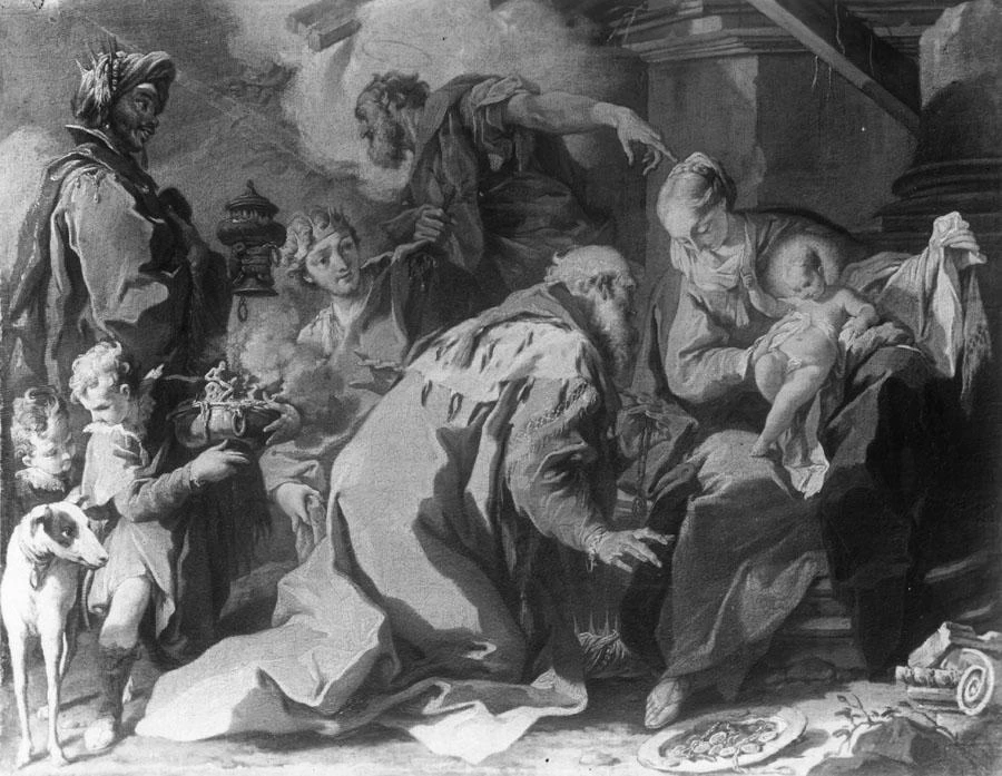  115-Giambattista Pittoni-Adorazione dei pastori - Musée d'Art et d'Histoire, Ginevra 